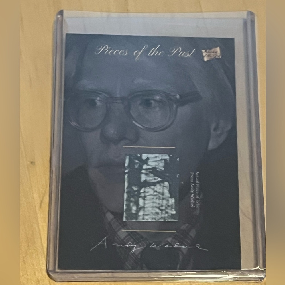 The Bar Pieces of the Past Andy Warhol relic